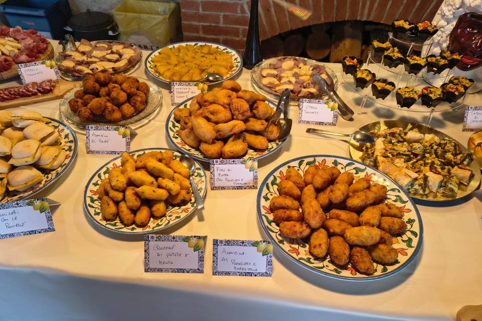 Buffet unico tavolo