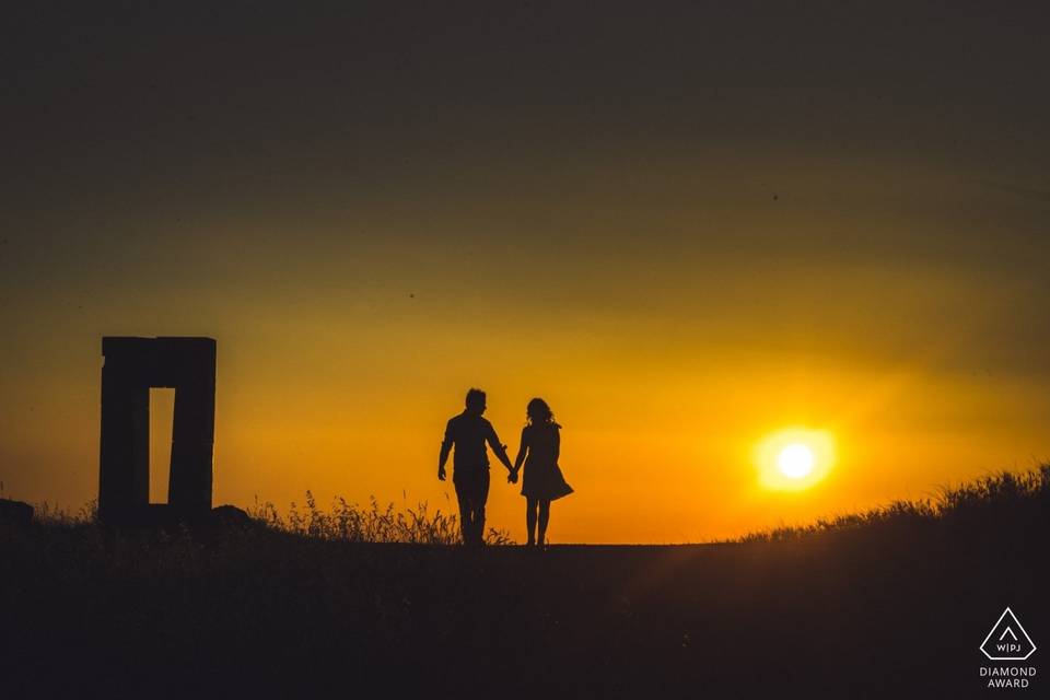 Tuscan Engagement Photographer