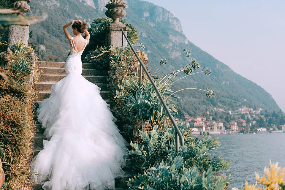 Wedding on lake Como