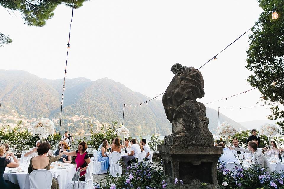 Wedding on lake Como