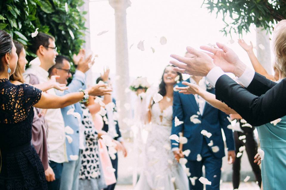 Wedding on lake Como