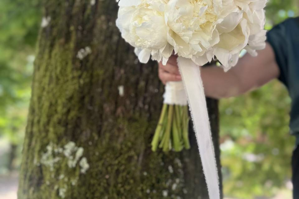 Bouquet sposa Peonie