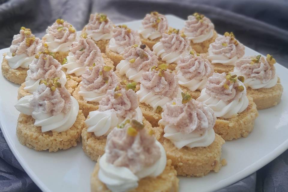 Cheese cake alla mortadella e