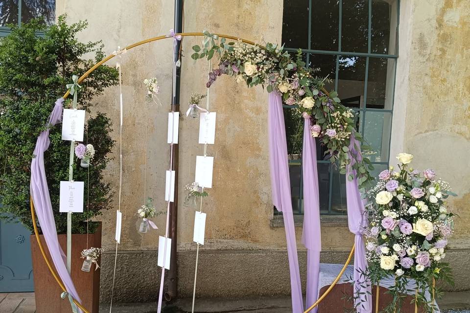 Arco come sfondo