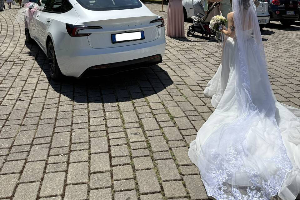 Posteriore con sposa