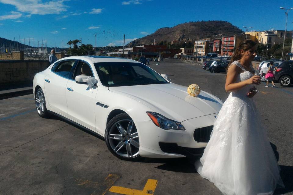 Maserati quattroporte bianche