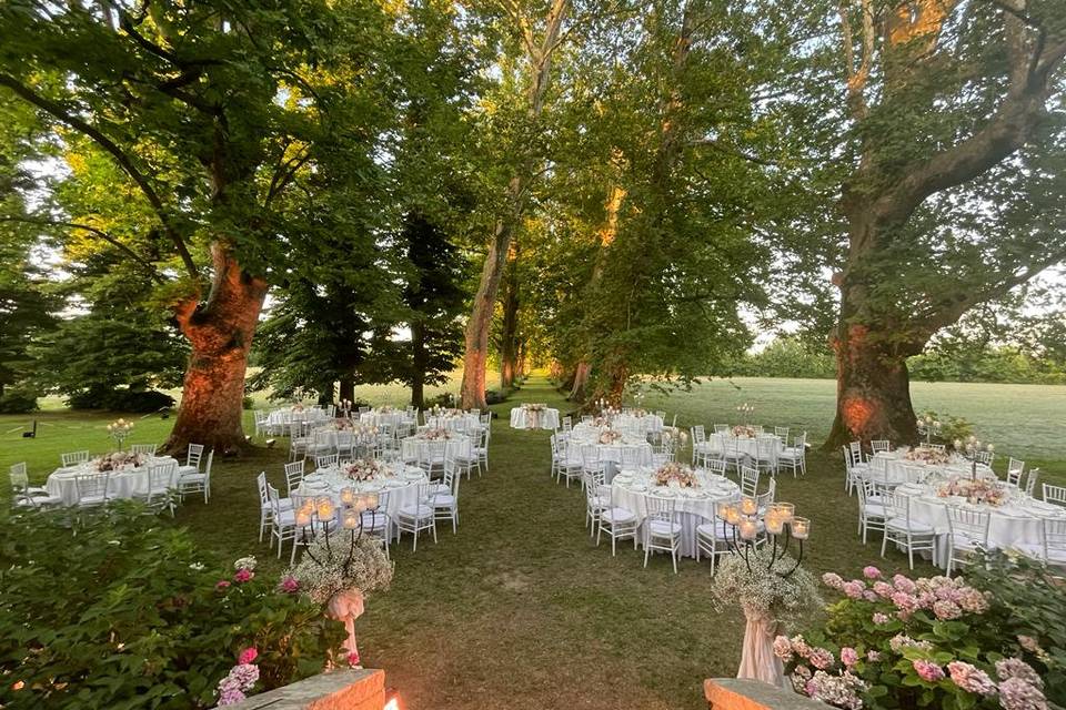 Parco retro villa