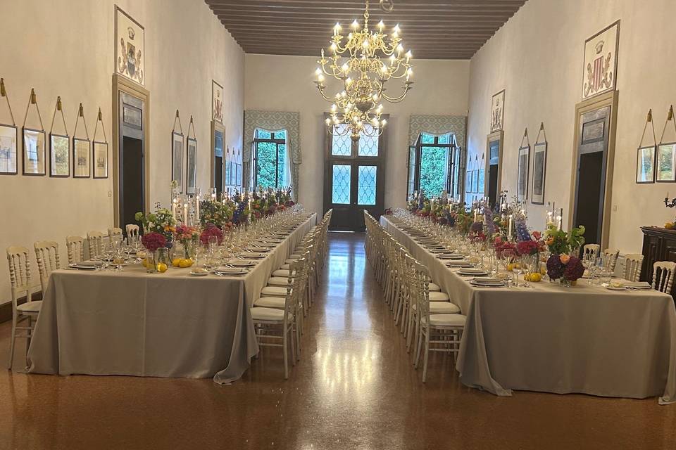 Il salone centrale