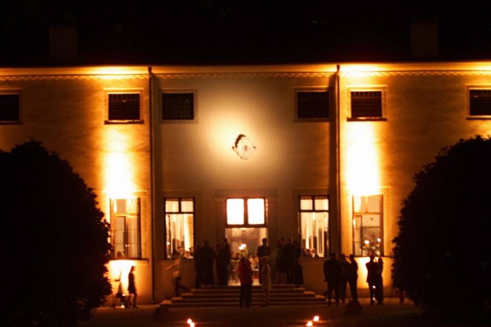 La villa illuminata