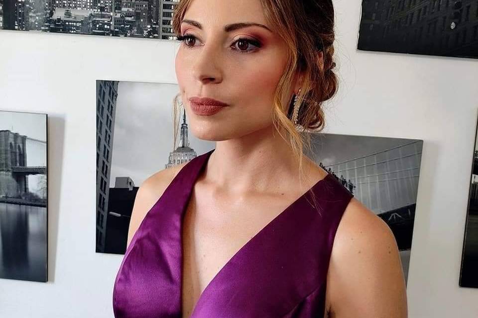 Glam look