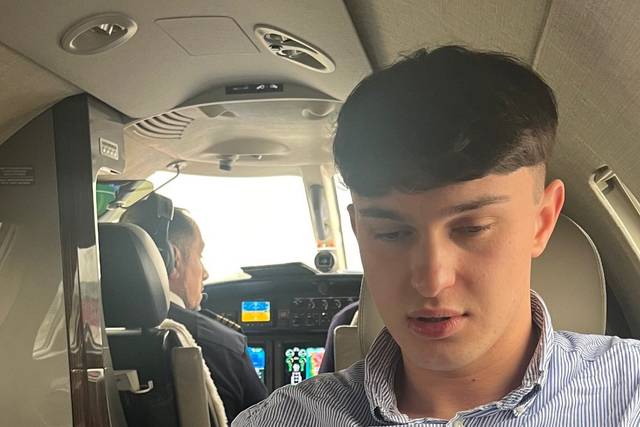 Flying to Polignano