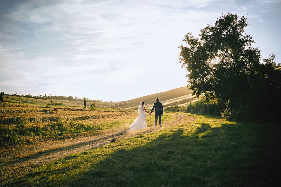 Bride and groom