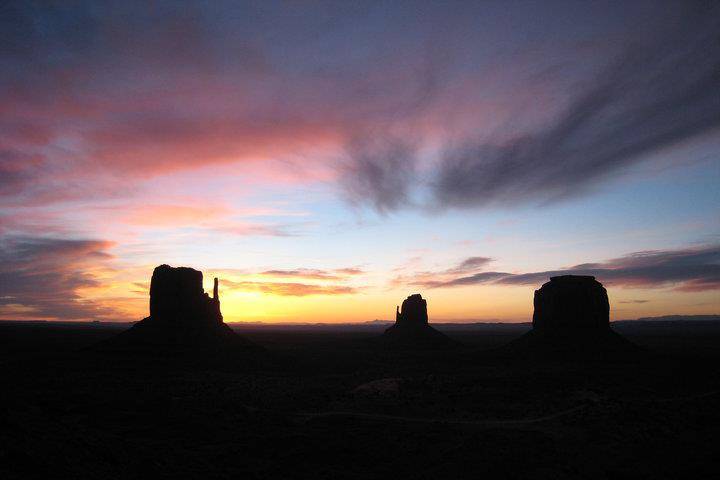 Io all'alba, Monument Valley