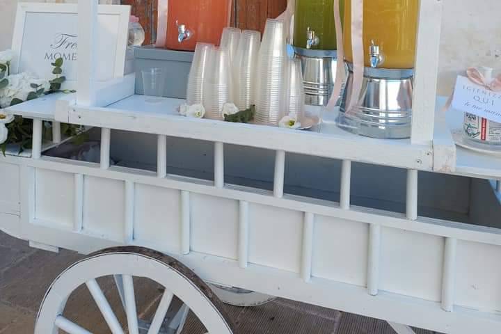 Carretto x rinfresco/aperitivo