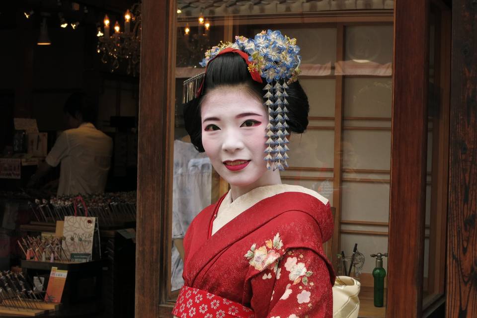 Io e la Geisha a Kyoto