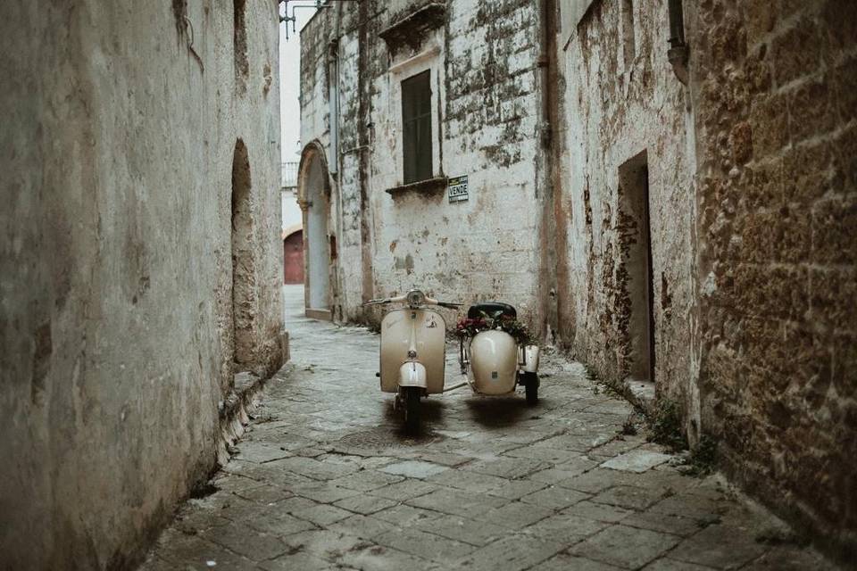 Vespa sidecar