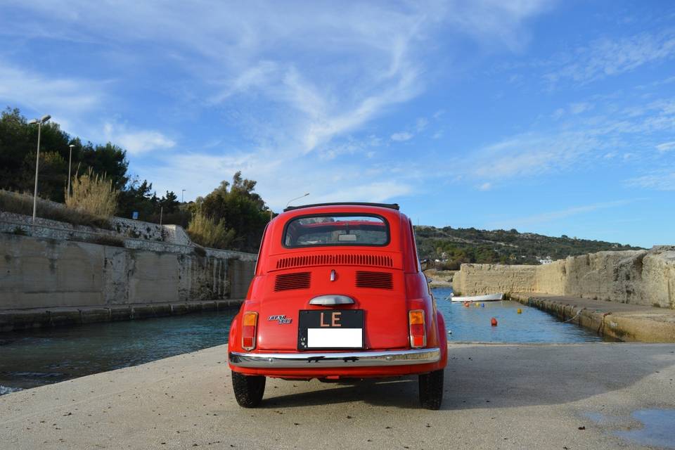 Fiat 500 rossa