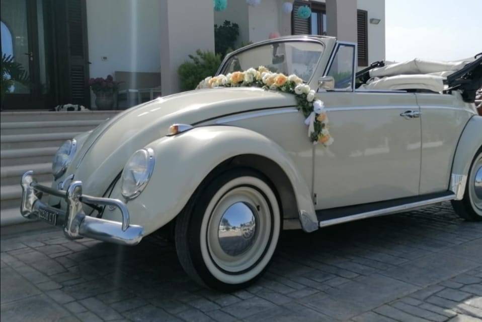 Maggiolino cabriolet beige