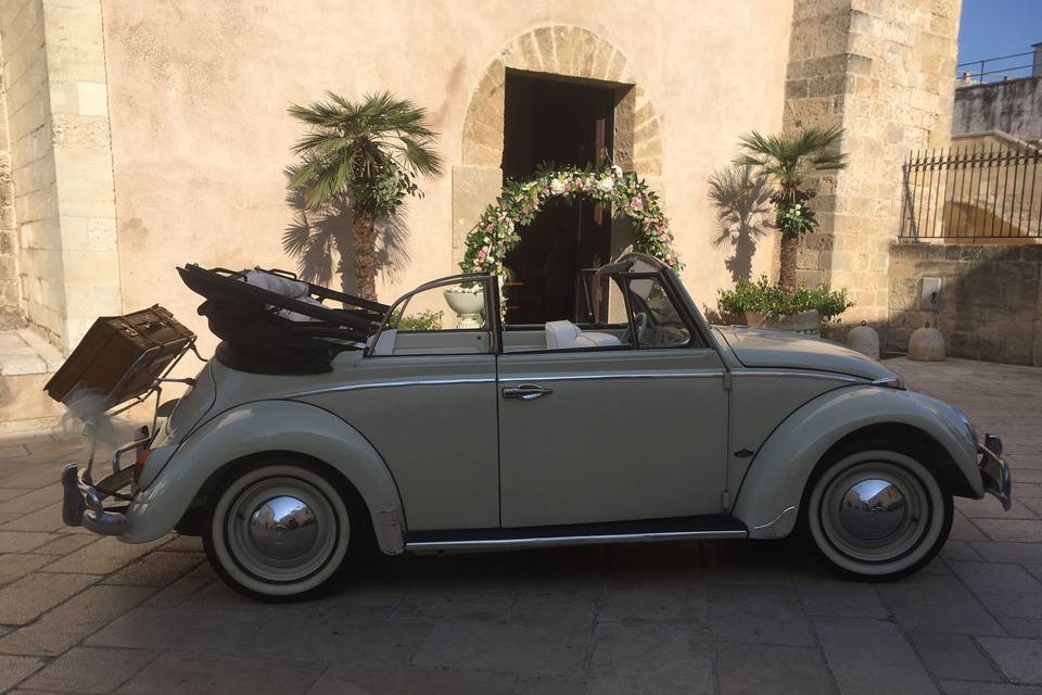 Maggiolino cabriolet beige