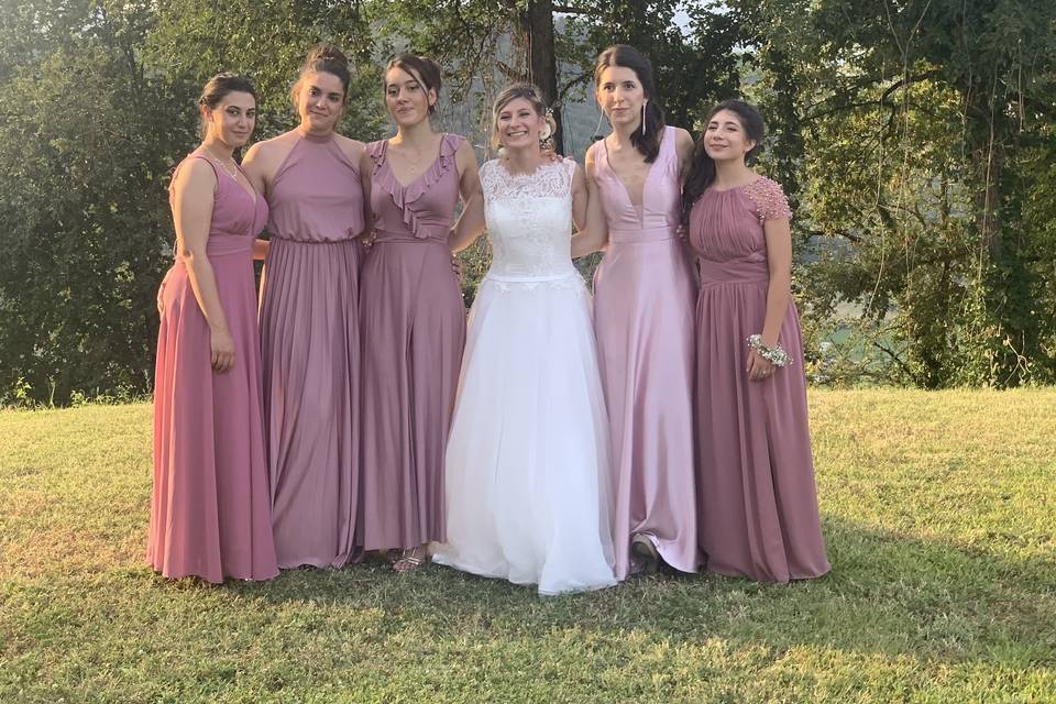 Le damigelle della sposa