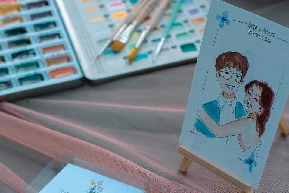 Live sketching
