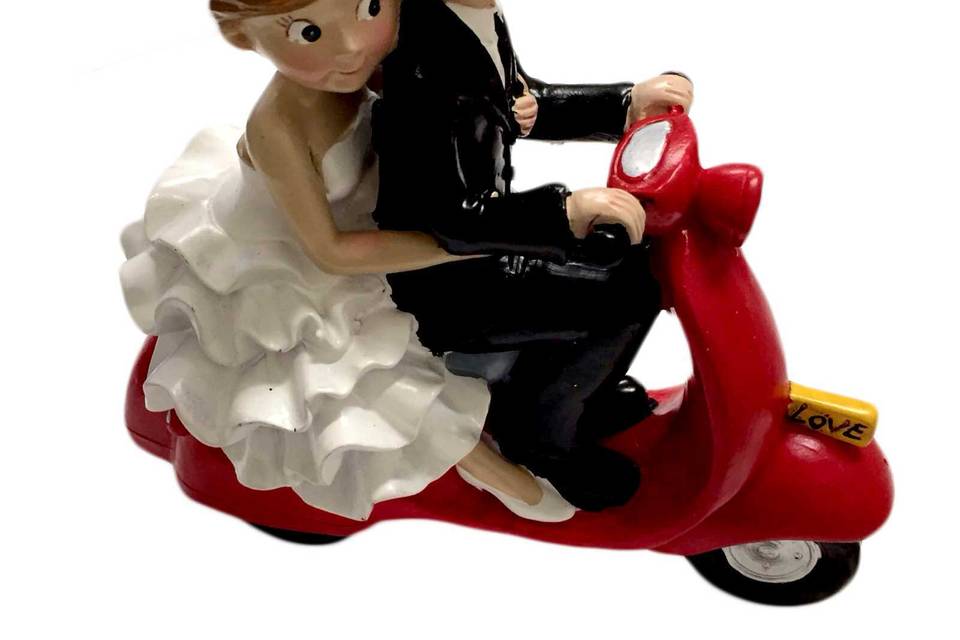 Cake toppers sposi viaggio