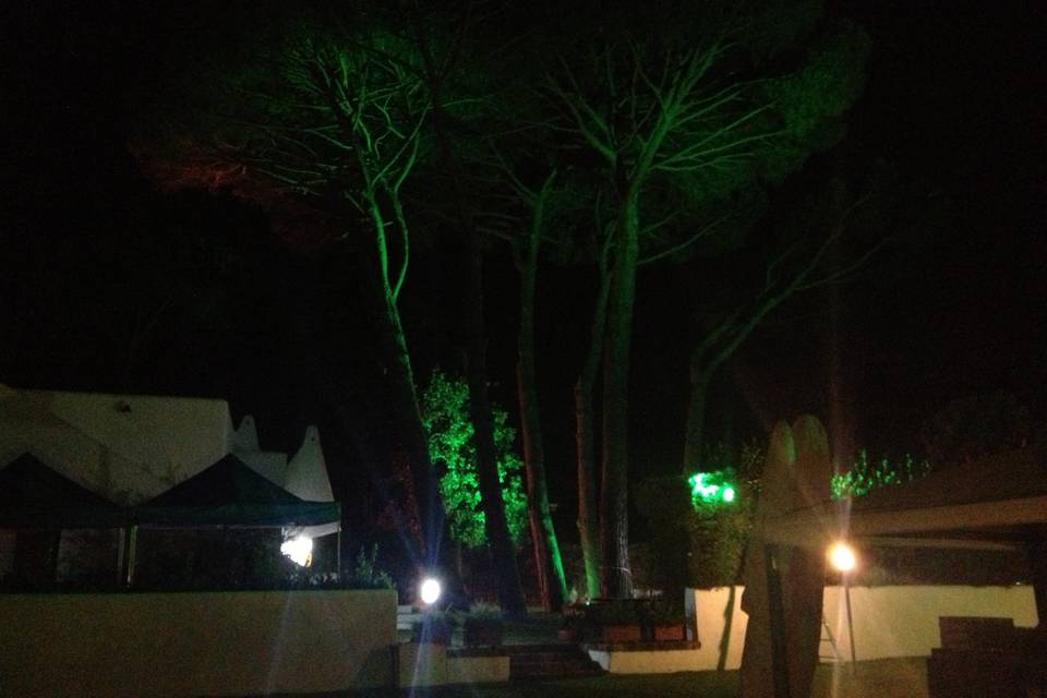 Illuminazione esterni