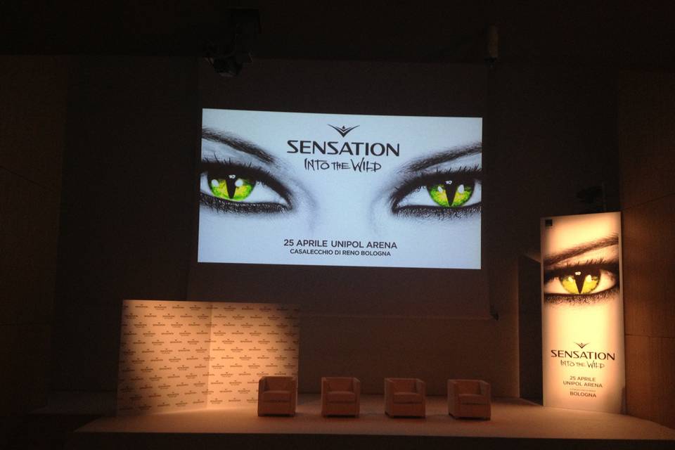 Impianto proiezione video