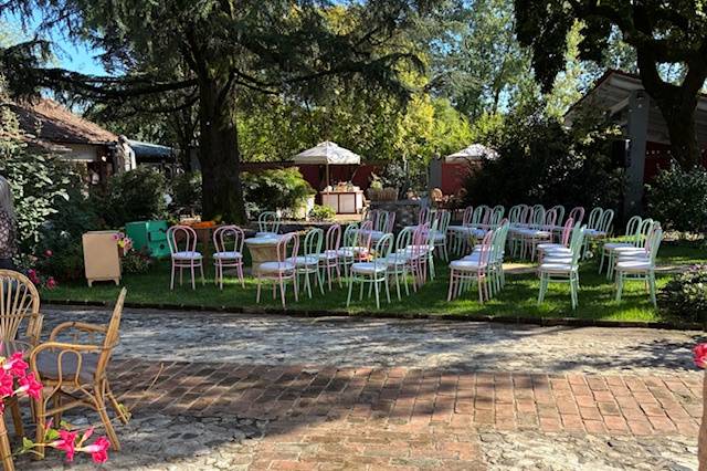 Allestimento cerimonia