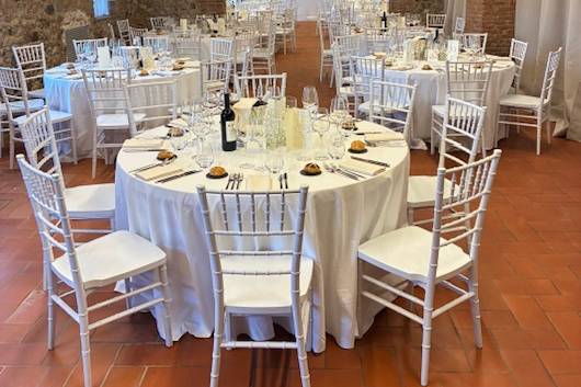 Allestimento sala grande