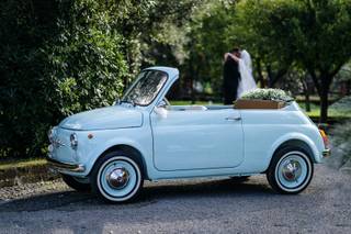 Wedding in Fiat 500 Spiaggina