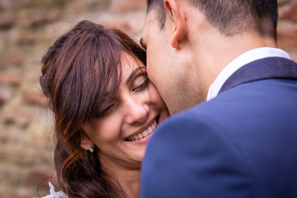 Sposi primo piano