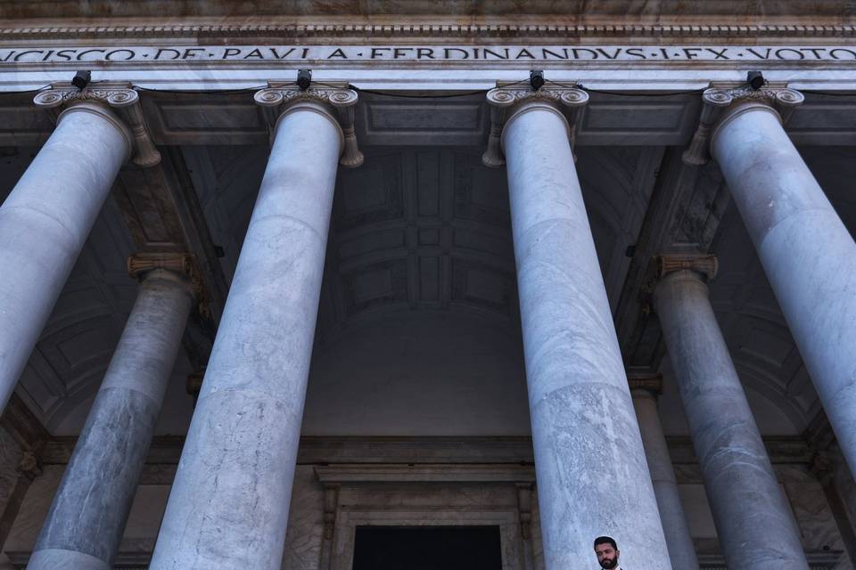 Napoli, piazza del plebiscito