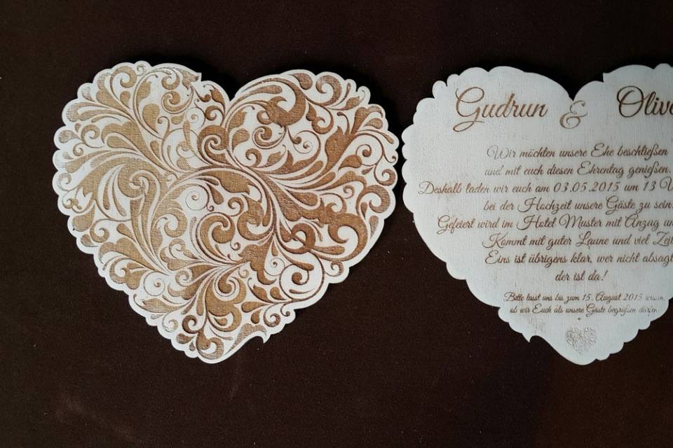 Invito per le nozze