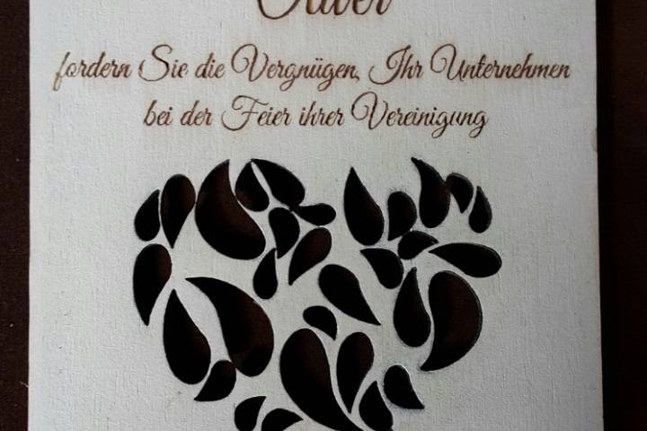 Invito per le nozze