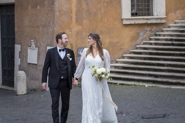 Destination wedding in Rome
