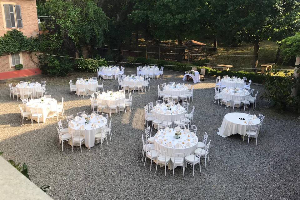 Setting Corte tavoli rotondi