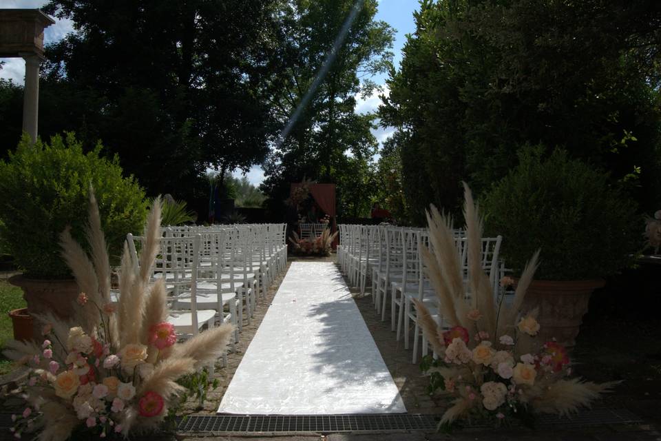 Rito civile nella meridiana