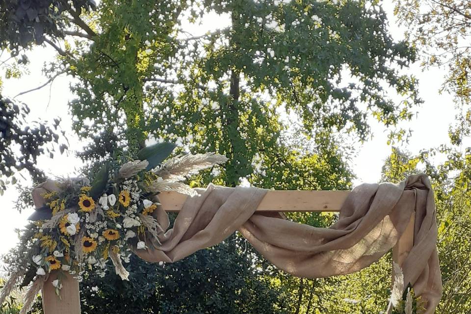 Rito civile nella meridiana