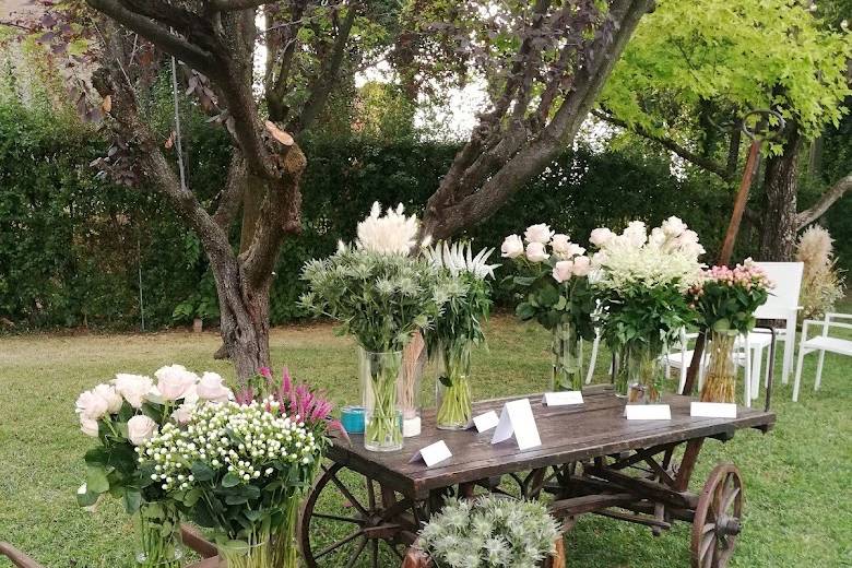 White&green wedding 15/06