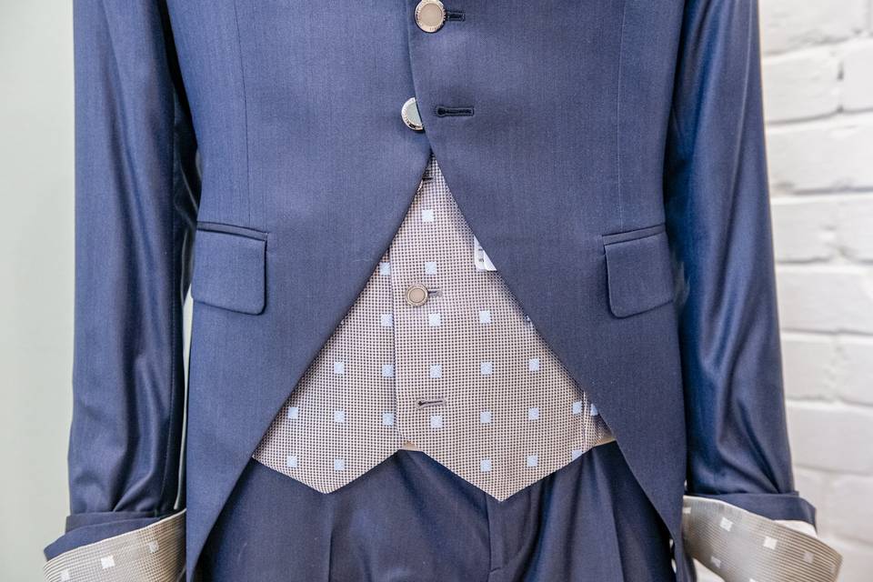 Detail_Gilet blu