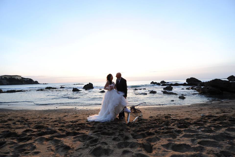 Sposi in spiaggia