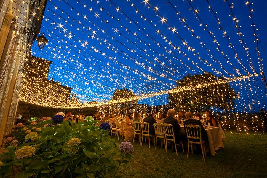 Tenda di fairy lights