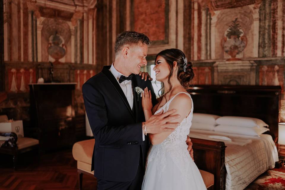 Sposa con papà