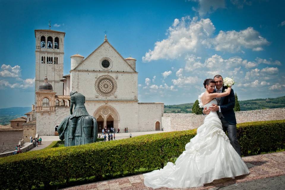 Panorama su Assisi