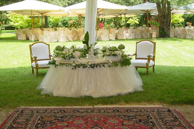 Matrimonio nel parco