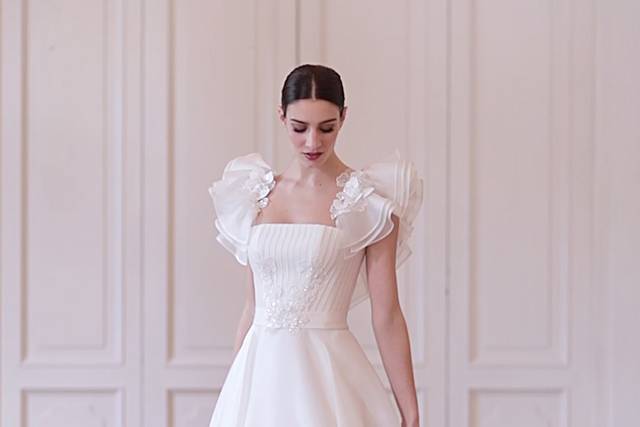 Abito da sposa trasformabile