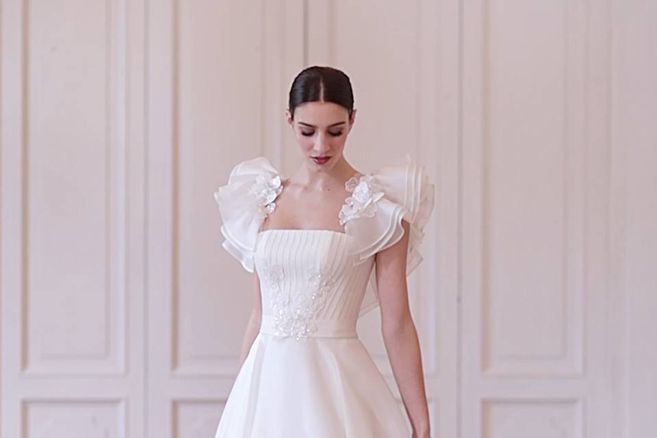 Abito da sposa trasformabile