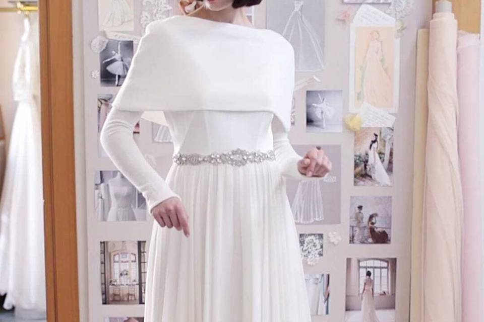 Coprispalle sposa autunno