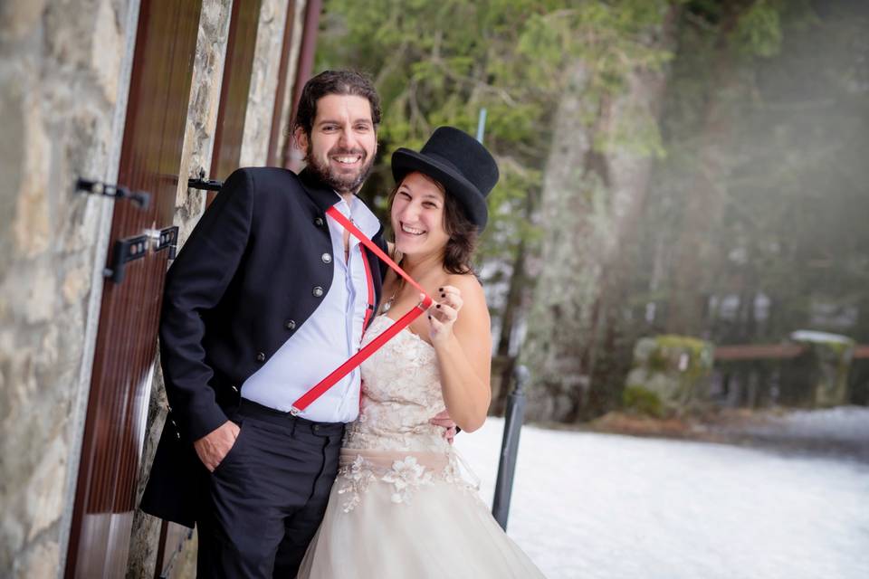 Trash the dress Abetone